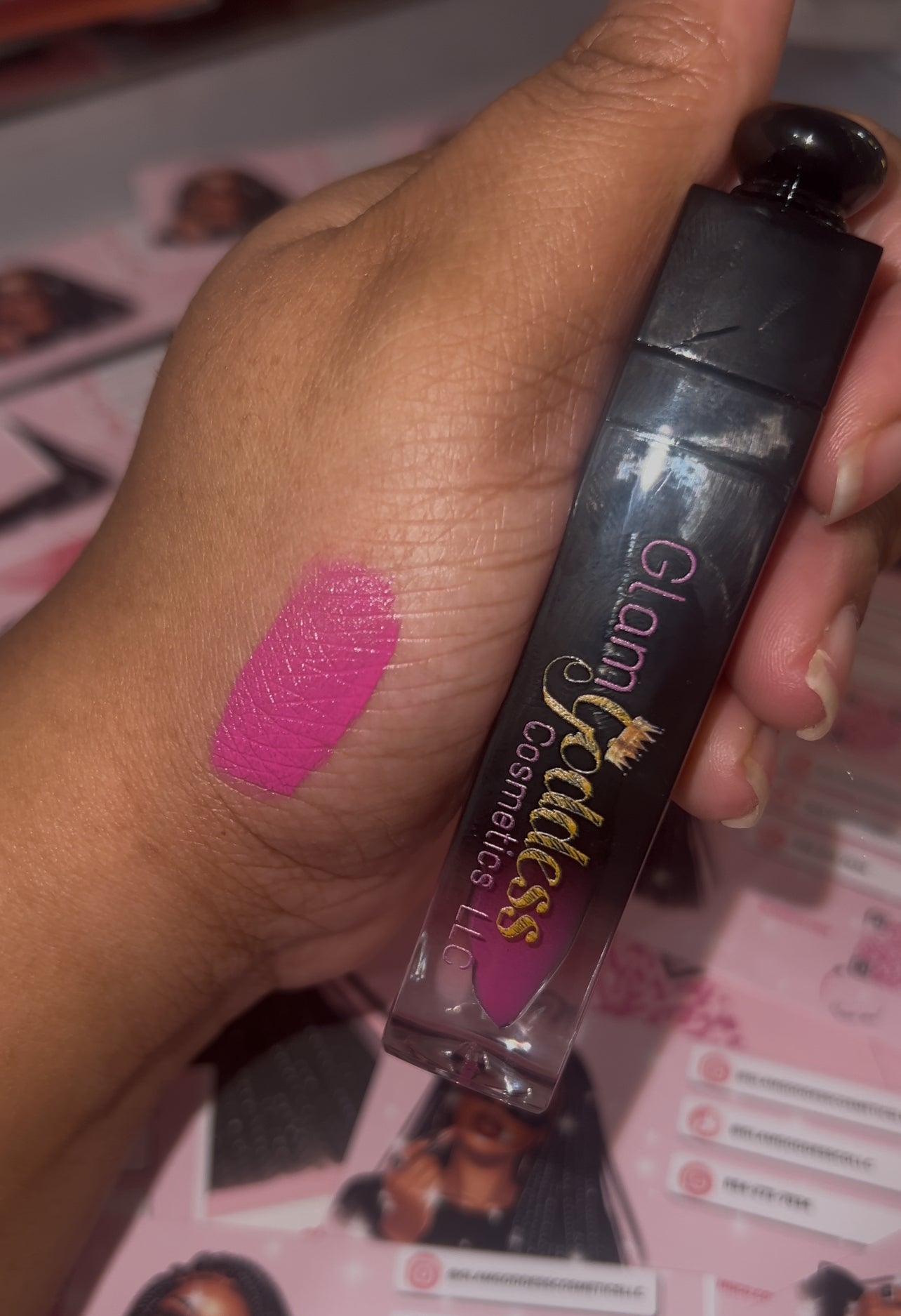 Fuscia Velvet Luxe Matte Lipstick