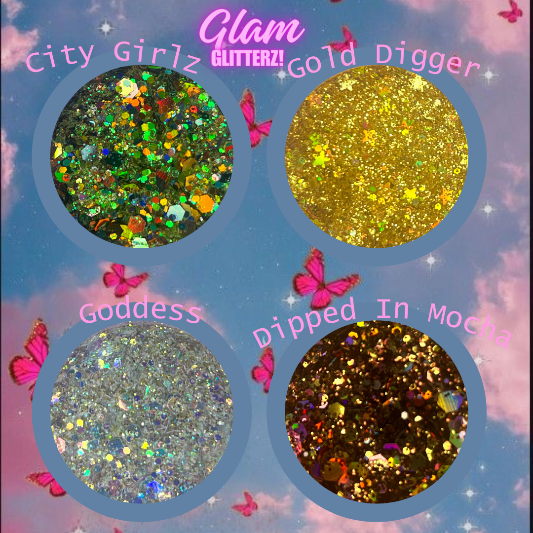 Lucky Gal Glitter Quad