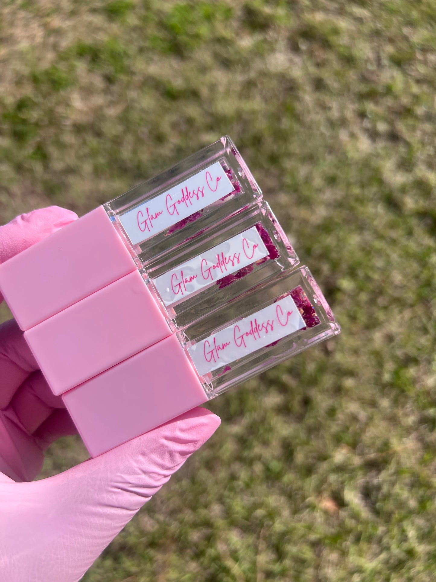 Glitter Rose Lip Oil